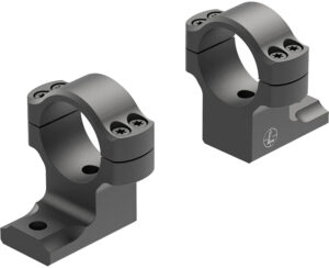 Leupold BackCountry 1 inch high 2-piece ring mount for Tikka T3/T3x in matte black