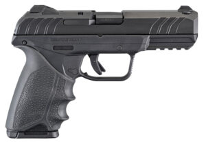 Ruger Security-9 9mm pistol with 4-inch barrel and Hogue Beavertail grip