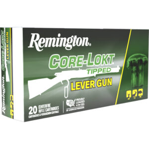 Remington Core-Lokt Tipped .30-30 Winchester 150 grain ammunition box and rounds