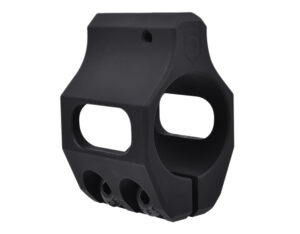 Phase 5 Lo-Pro clamp low-profile gas block for .750 inch bore, 4140 chromoly steel, mag phosphate finish