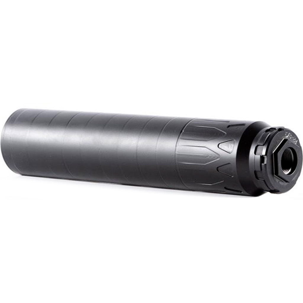 Dead Air Nomad-L 7.62mm suppressor in black, direct thread 5/8-24 hub mount