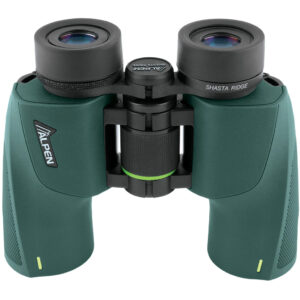Alpen Shasta Ridge Porro Binoculars 10X36 Green