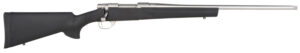 Howa M1500 Hogue 308 Win rifle with 22-inch stainless threaded barrel and black Hogue stock