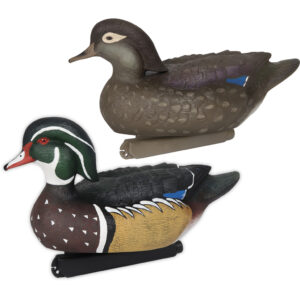 Zink Floater Duck Decoys Wood Ducks 6 pk.
