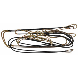 GAS Ghost XV String and Cable Set Camo w/ Black Serving Elite Kure