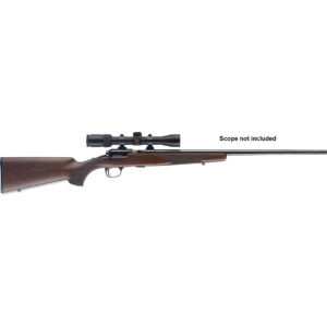Browning T-Bolt Sporter .17 HMR 22 in satin walnut rifle with polished blued metal