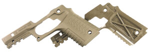 Recover Tactical CC3H-02 tan polymer grip with Picatinny rail for standard 1911