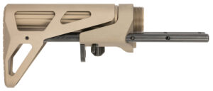Maxim Defense CQB Gen 7 stock in Arid Dark Earth for Mil-Spec AR-15 rifles