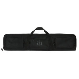 BlackHeart CLINCH 46 in. gun case in black with padding and three accessory pockets