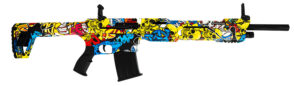 Tokarev TAR 21000173 12 gauge semi-auto shotgun, 18.5 inch barrel, urban camo stock