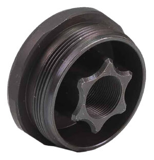 JK ARMAMENT JK155HDM1236 HD thread mount 1/2x36 Cerakote Black stainless steel