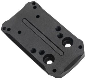 Strike Industries LITESLIDE G43 MRDS Adapter Plate Black mounted view