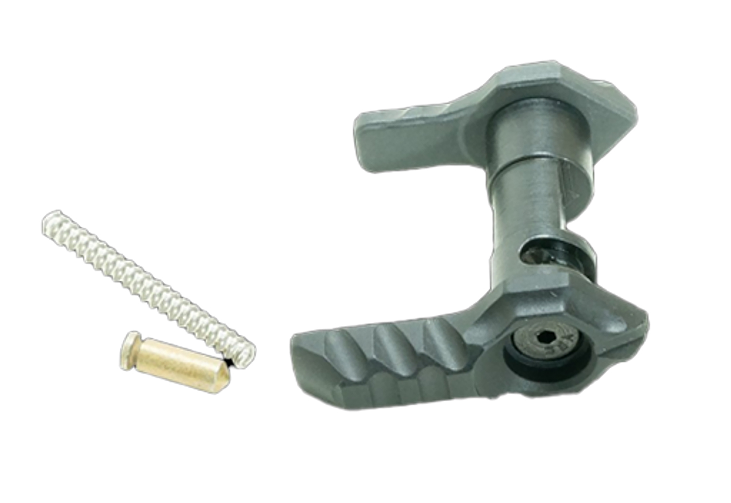 アマルガム　翼　SSP Timber Creek Outdoors Greyman Ambidextrous Safety Selector — Black