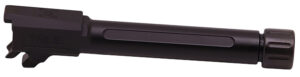 True Precision Inc TPP365FBXTBL  Sig 9mm Luger Threaded Black Nitride Stainless Steel, Fits Sig P365 Fuse