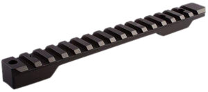 Talley PL0258763 Picatinny rail, black hardcoat anodized aluminum, 7.28 inches