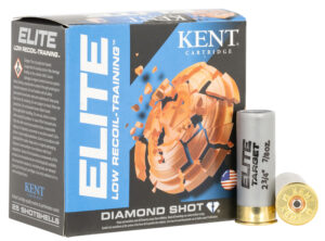 Kent Cartridge E12LB248 Elite  12Gauge 2.75" 7/8oz 8Shot 25 Per Box/10 Case