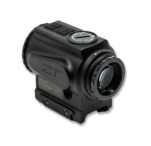 ZeroTech Thrive HD Micro 1x20mm prismatic red dot sight on black background