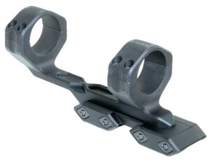 Timber Creek Outdoors E1CSM1BL20MOA Enforcer Cantilever Scope Mount Picatinny Rail Black Aluminum 20 MOA