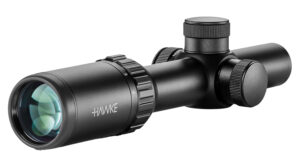 Hawke Vantage IR 1-4x20mm riflescope black with illuminated Red/Green Turkey DOT IR reticle