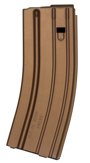 C Products Defense 10/30rd USGI aluminum magazine in bronze finish