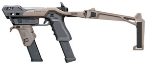 Tan polymer Recover Innovations SLX MG45 pistol brace component
