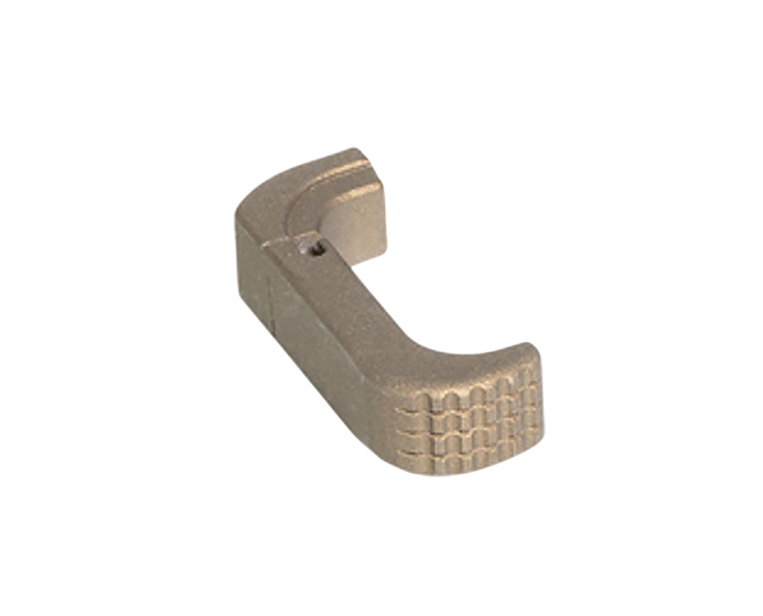 Timber Creek Glock 43X Extended Magazine Release, Burnt Bronze