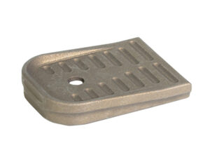 Timber Creek Outdoors Glock 43X burnt bronze anodized aluminum magazine floor plate