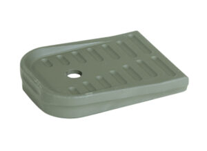 Timber Creek Outdoors Glock 43X magazine floor plate OD Green anodized aluminum