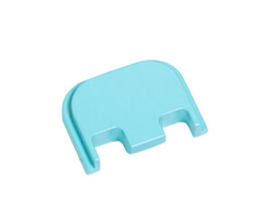 Timber Creek Outdoors Robin's Egg Blue aluminum slide cover plate for Glock 43X/48