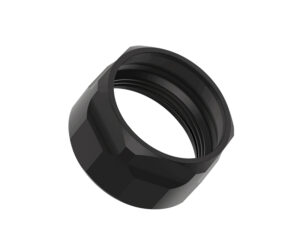 Liberty Precision Machine LPM-2021 thread protector, 17-4 H900 stainless, black nitride