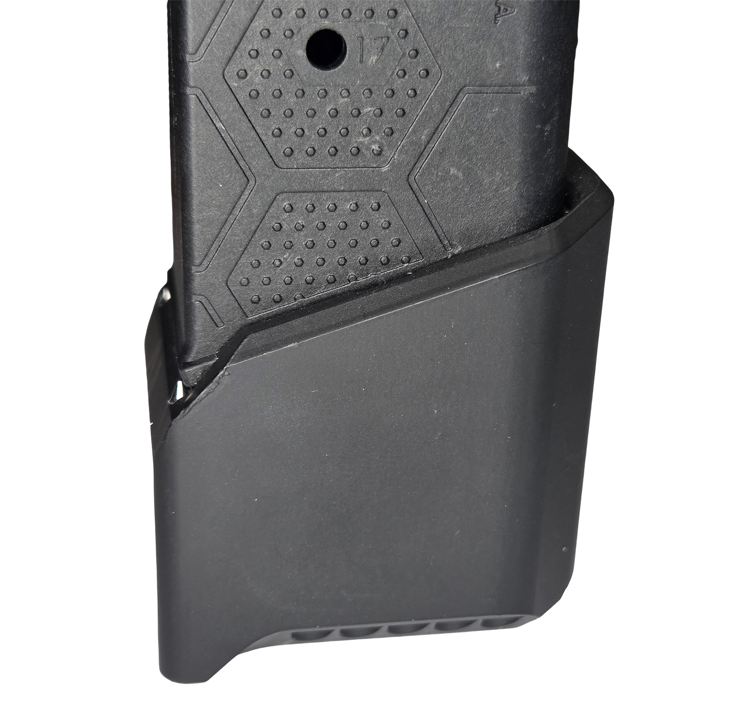 Tapco TAP22099 black magazine extension for Glock 17 and 19