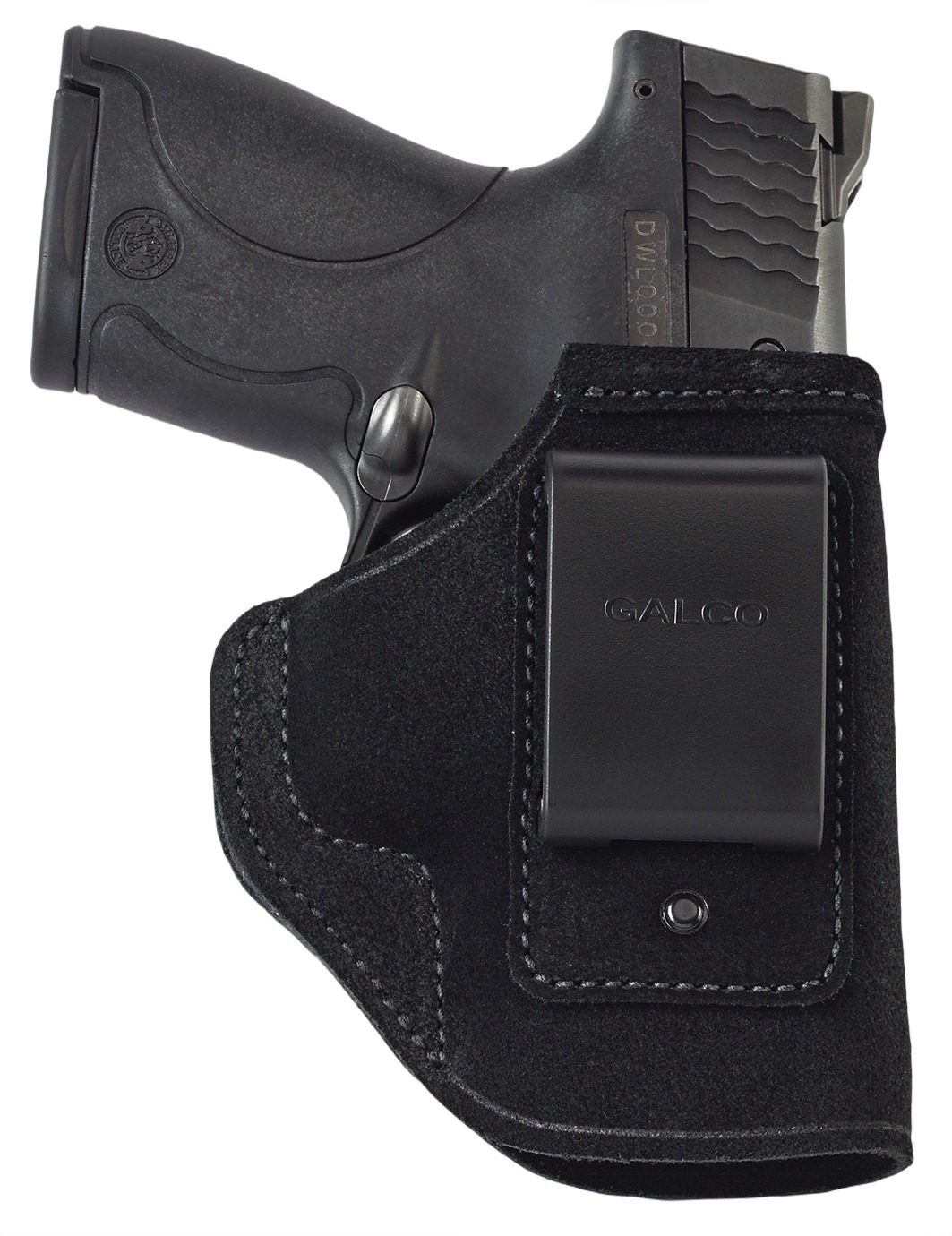 Galco STO224RB Stow-N-Go IWB Black Steerhide Fits Glock 17 Gen1-5 Right Hand