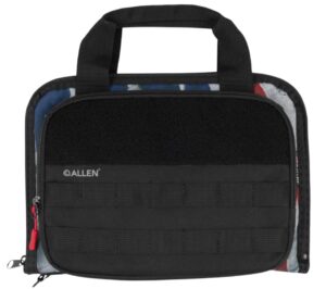 Allen 1122 Victory Taper Case Double Red/White/Blue Holds 2 Handguns