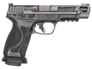 Smith & Wesson M&P9 M2.0 Competitor HD 9mm pistol with black Armornite finish and 5-inch fluted barrel