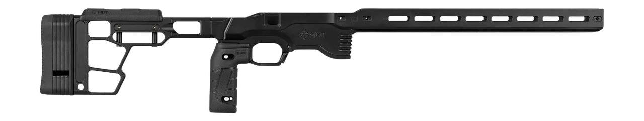 MDT ACC Premier GEN2 chassis for Remington 700 Short Action in black Cerakote