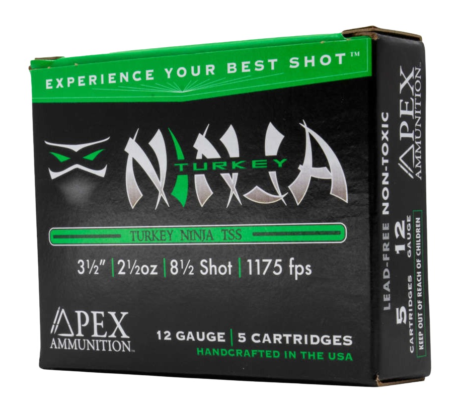 Apex Turkey Ninja TSS 12ga 3.5in 2-1/2oz #8.5 - 5rd - Alexander's