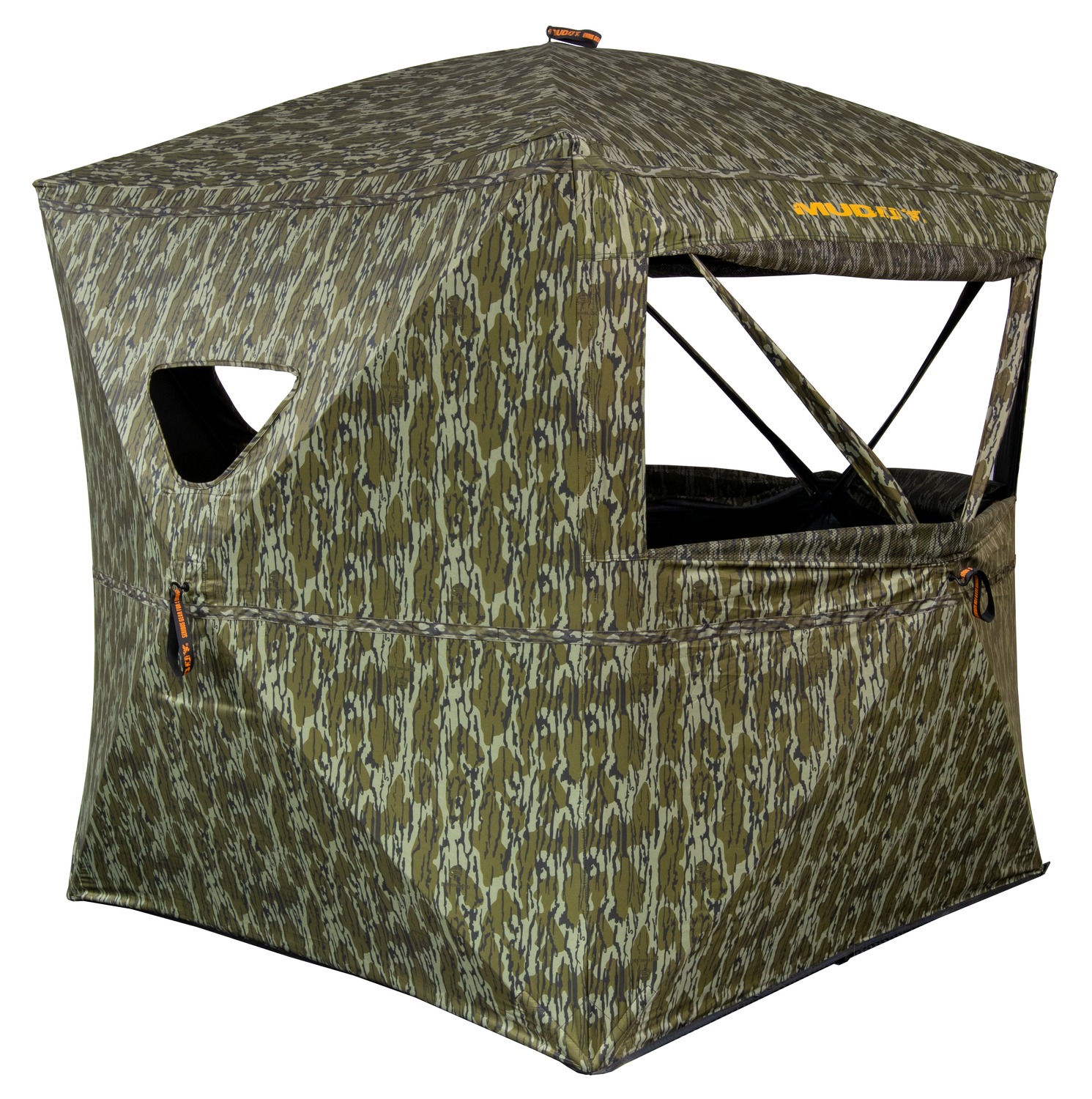 Muddy Infinity Evo Ground Blind Mossy Oak Bottomland 58x58