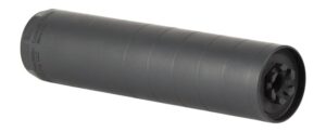 FPM Gunworks Mini DD 30 Cal titanium suppressor, 6.5 inch length, black finish