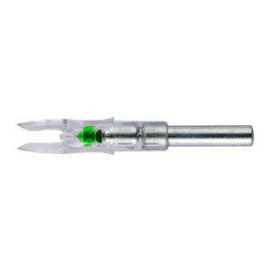 Nockturnal Lighted Nocks Green Gold Tip 3 pk.