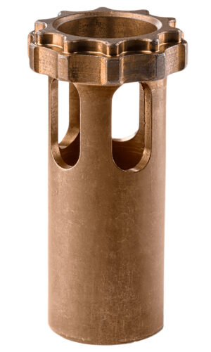 Banish 9 piston, steel black finish, 1/2x28 thread