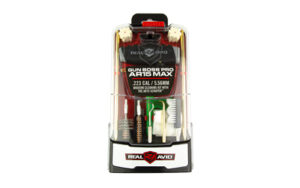Real Avid Gun Boss Pro AR-15 Max 18-piece cleaning kit for .223/5.56mm in storage case