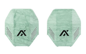AXIL MX Plate slate green polymer over-the-head earmuff plate set