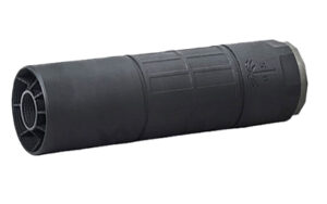 Century Arms EOS-556 suppressor in matte black, 5.56, with 1/2x28 direct thread mount