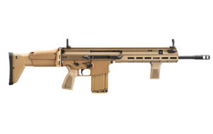 FN SCAR 17S 7.62x51 16.25 inch Flat Dark Earth rifle side view