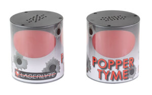 LaserLyte PopperTyme 2-pack laser training targets, compatible with black and red LaserLyte lasers