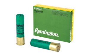 Box of Remington Express Magnum 12 gauge 3.5-inch #00 buckshot shells
