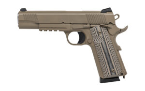 Tisas 1911 Duty B45RDG Raider .45 ACP 5 inch FDE Cerakote with G10 grips
