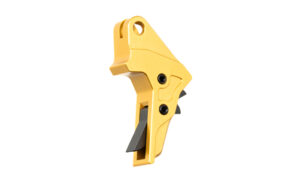 Tyrant CNC gold and black trigger shoe for Smith & Wesson M&P 1.0/2.0