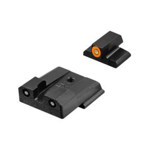 XS Sights R3D 2.0 orange tritium night sights for HK P30, P30 45, P30 45C and VP9