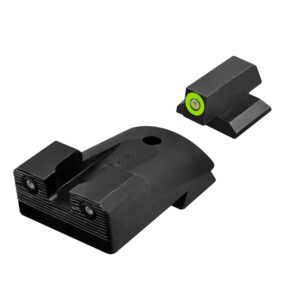 XS Sights R3D 2.0 tritium night sights for Kimber 1911 Custom 5-inch and Ultra Carry, green